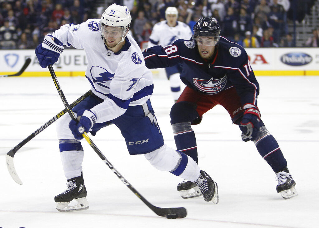 Tampa Bay Lightning (2) vs. Columbus Blue Jackets (7)